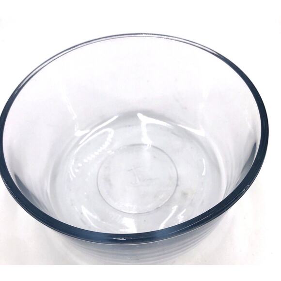 Anchor Hocking Mixing Bowl Prep Small Round Clear Glass 1 QT 4 Cups - Picture 5 of 10